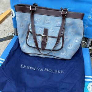Dooney Burke Blue Vintage Bag